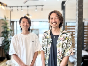 外の景色が心地良い「ヘアサロンＮＯＡ」